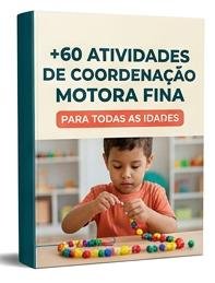 Mockup: +60 Atividades de Coordenação Motora Fina